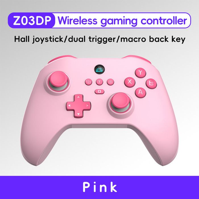 Manette de jeu sans fil Z03DP compatible avec Switch, Bluetooth