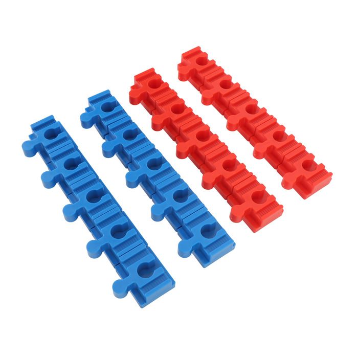 Vaguelly Pont De Train En Bois Et Plastique – 32x17,5 Cm – Accessoire Voie Ferrée – 2 Pièces
