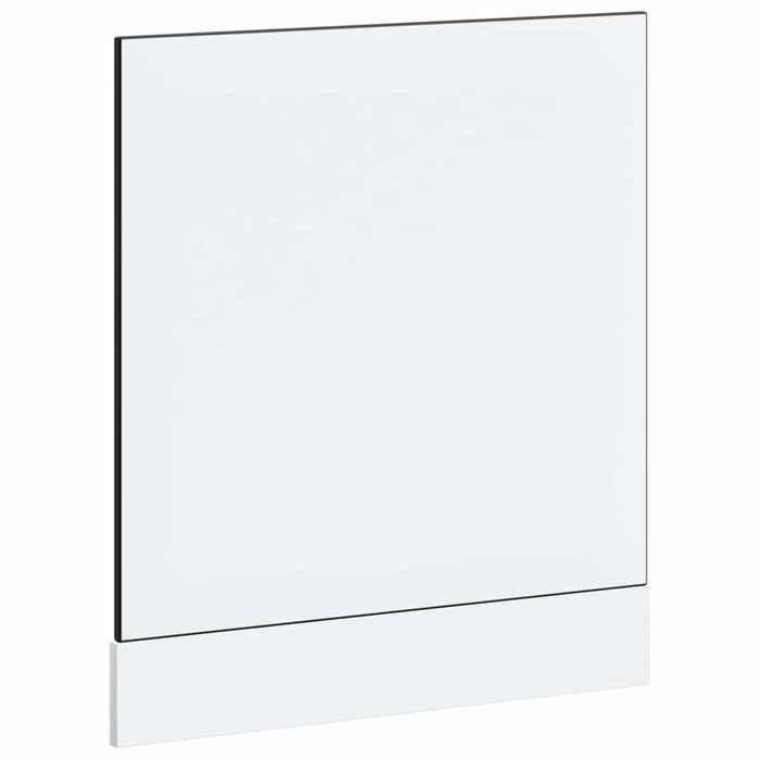 Moderne Panneau de lave-vaisselle Lucca sweety Meuble de cuisine noir bois dingénierie 60x1.5x67 cm BB504