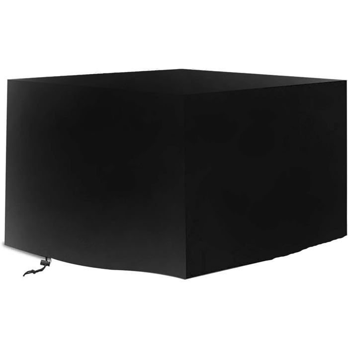 Housse Salon De Jardin Carre 420D90x90x90cm Housse De Meuble De Jardin Impermeable Housse pour Table De Patio Rectangulaire