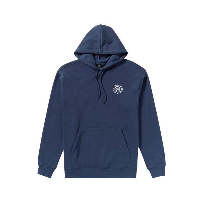 Sweat A Capuche Volcom Essential Hoodie Deep Blue Homme