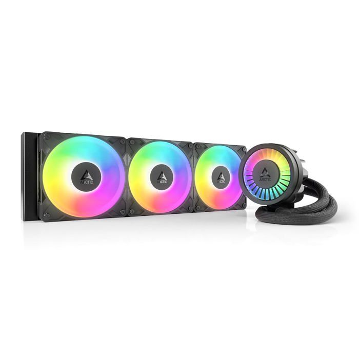 Arctic Liquid Freezer III Pro 360 ARGB Watercooling AIO CPU 360mm 3x120mm Radiateur 38mm Pompe PWM AM5/AM4 LGA1851/1700