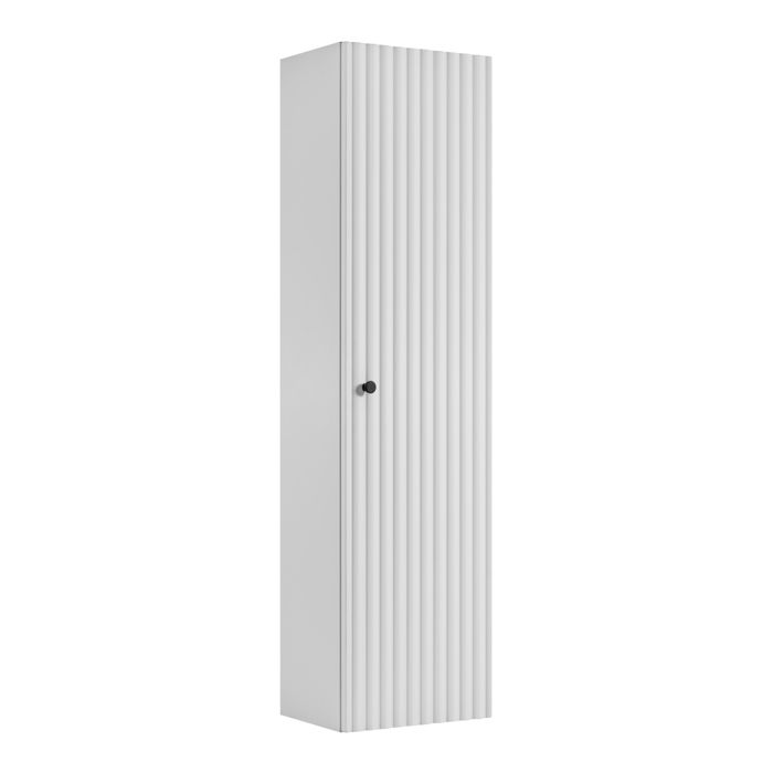 Colonne de salle de bain - 3XELIVING - 35 x 27 x 136 cm - Blanc - 2 tiroirs - 3 étagères Colonne de salle de bain - 3XELIVING - 35 x 27 x 136 cm - Blanc - 2 tiroirs - 3 étagères