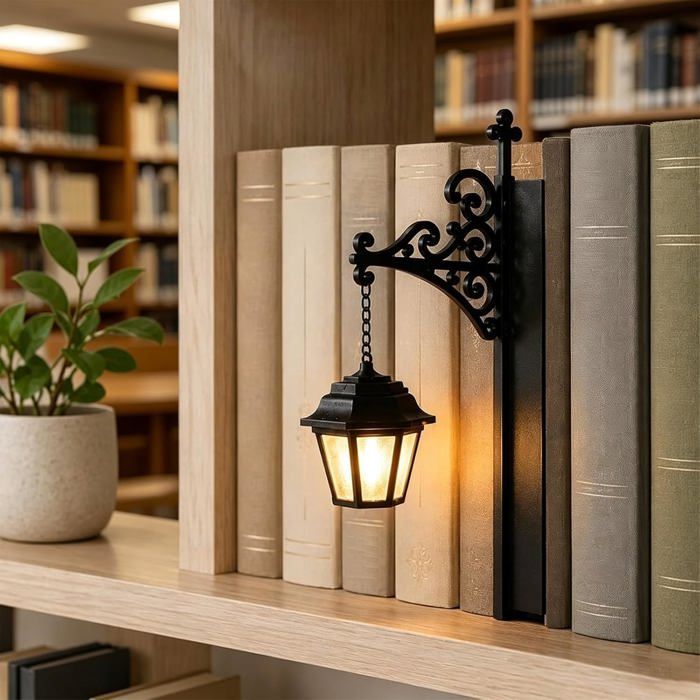 Lanterne Décorative De Bibliothèque