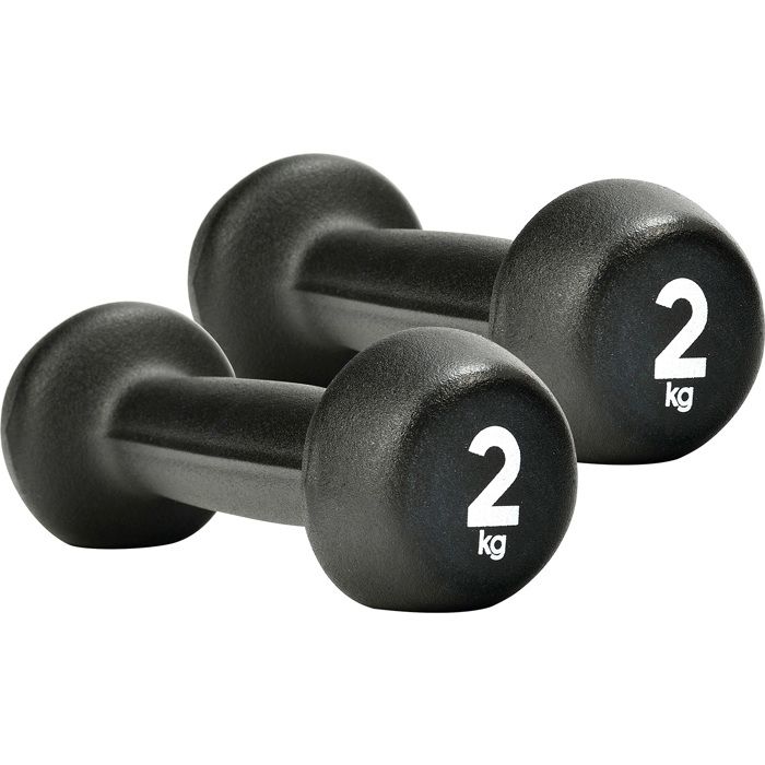 Haltères Néoprène Athlyt - 1 à 10kg Hexagonaux Anti-roulis