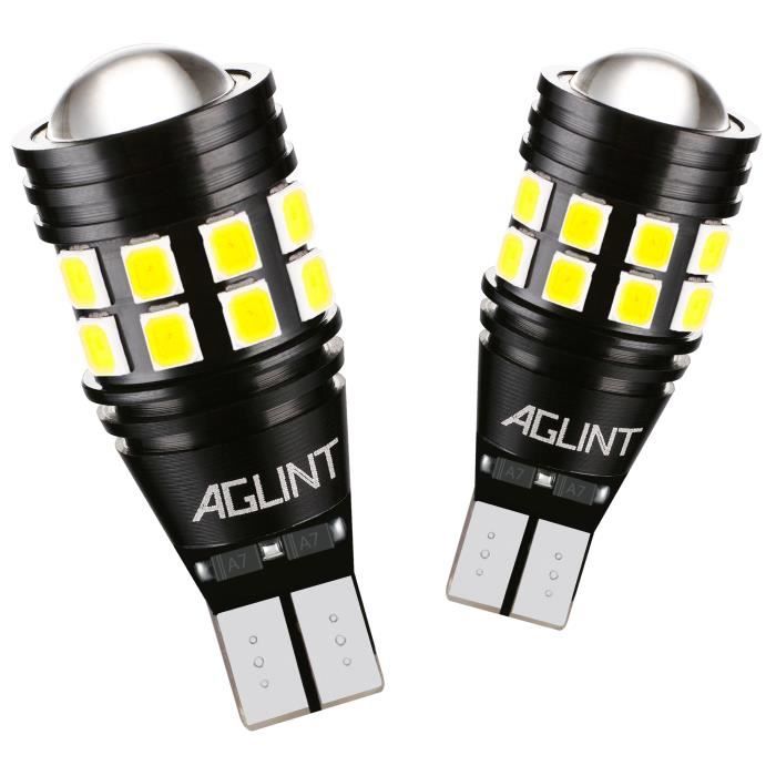 AGLINT T15 W16W LED Ampoule CANBUS Sans Erreur 22SMD 912 921