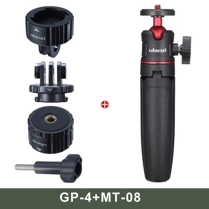 Support Adaptateur Magnétique Ultra-Rapide 2 Pièces – Fixation Solide Avec Double Griffes Pour DJI Osmo Action 5 Pro, Action 4 Et Action 3 – Idéal Vlog & Sports Extrêmes