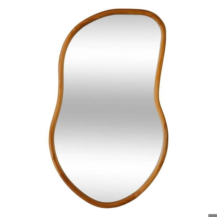 Miroir Livia en bois 45x75cm - Atmosphera Créateur dintérieur Miroir Livia en bois 45x75cm - Atmosphera Créateur dintérieur