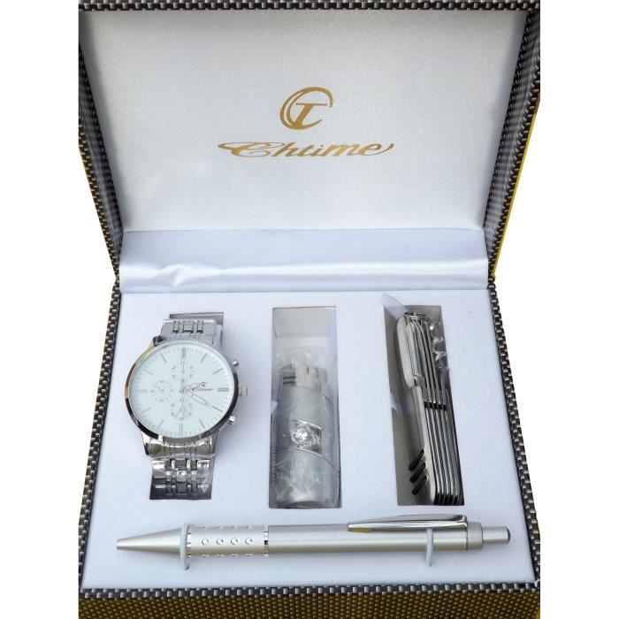 Coffret Cadeau Montre Homme Tempreaux — Avec Boîte De Conservation — Neuf Sans Emballage Extérieur
