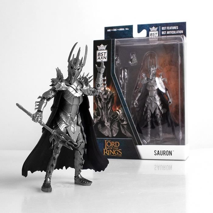 Figurines type lego Sauron et le Roi D'angmar seigneur des anneaux