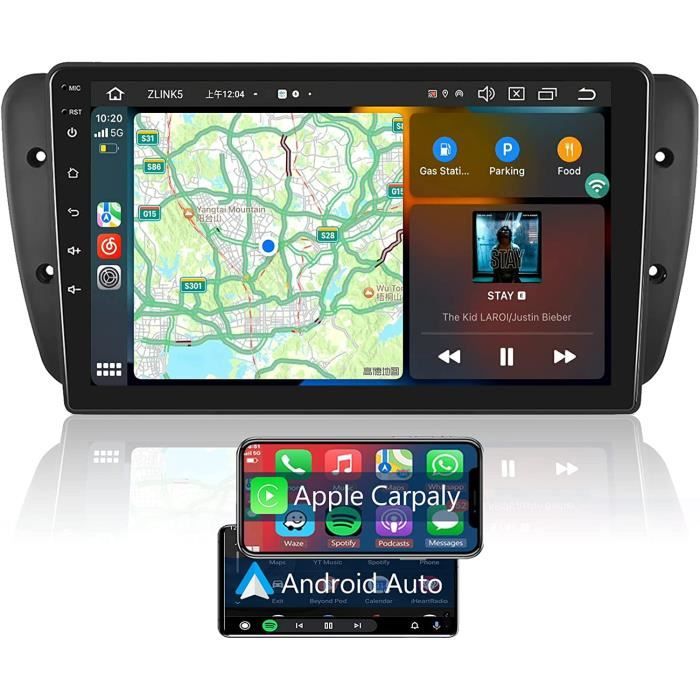 ➡️ Neuf ⬅️ Ecran Carplay & Android Auto pour voiture, écran 9