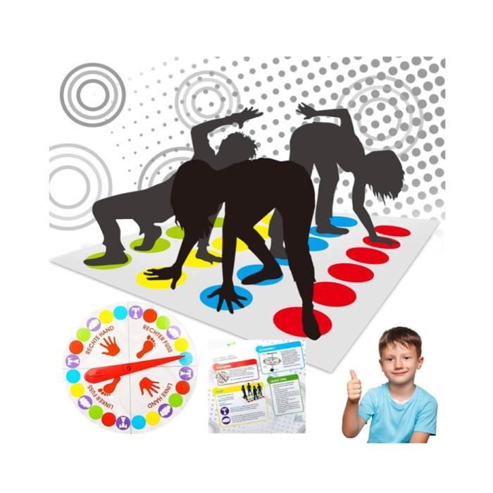 Twister Géant, Twister Jeux pour Enfants & Adulte, Twister Jeu de