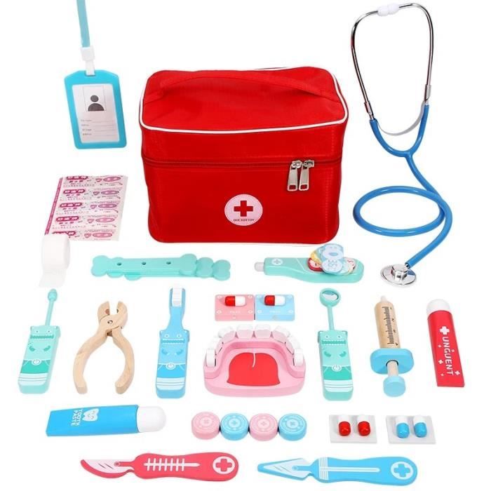 JOINPAYA 10 Pièces Capsules Jouets Médecin - Accessoires Jeu Rôle Docteur Enfant
