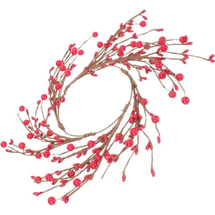 Guirlande De Noël 9 Artificielle Guirlande De Porte Boule Rubans Pour