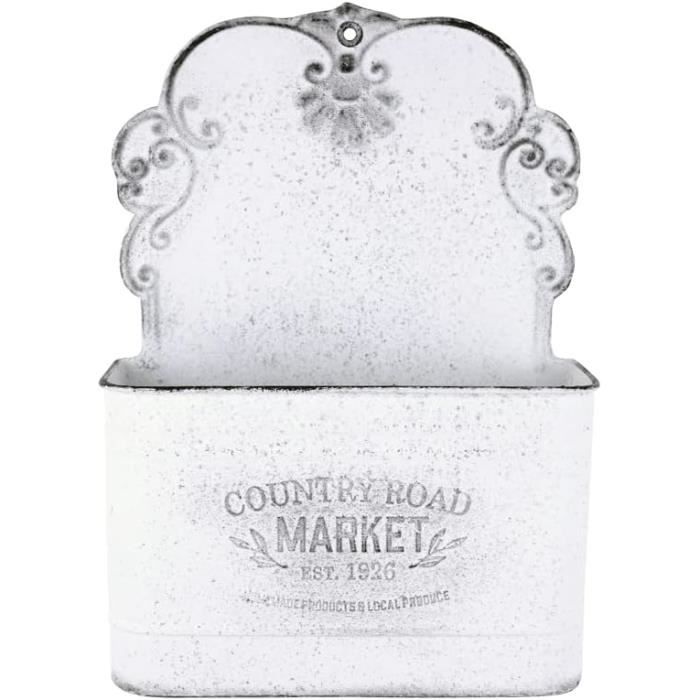 Atlnso Lot De 2 Pots De Fleurs Muraux En Plastique Suspendus Pour