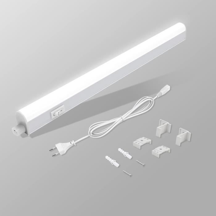 Lampe D'Armoire 58.5Cm Avec Interrupteur On-Off, Reglette Led Cuisine ...