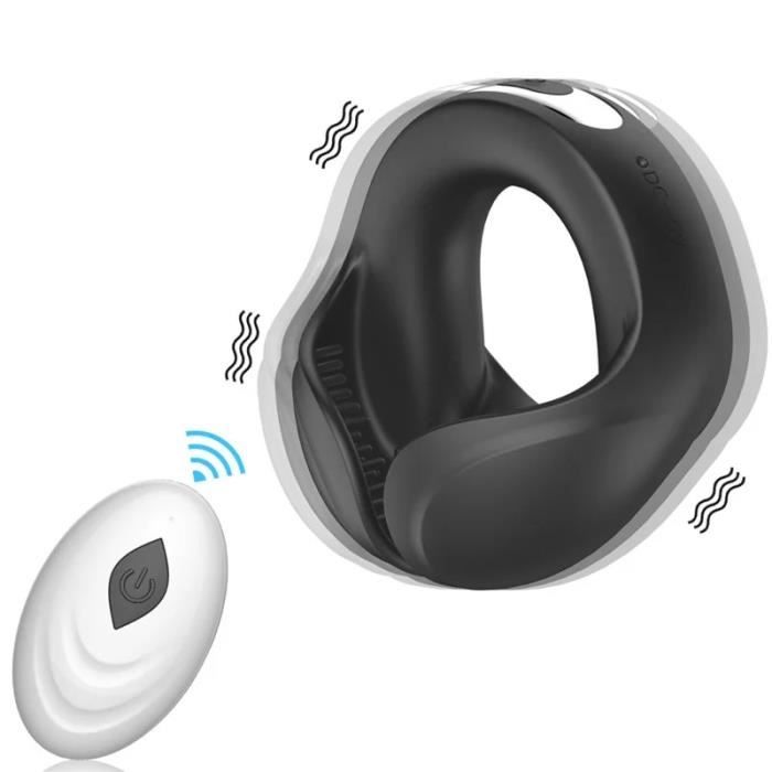 Vibromasseur Silicone Triple Stimulation Avec Télécommande - USB Rechargeable