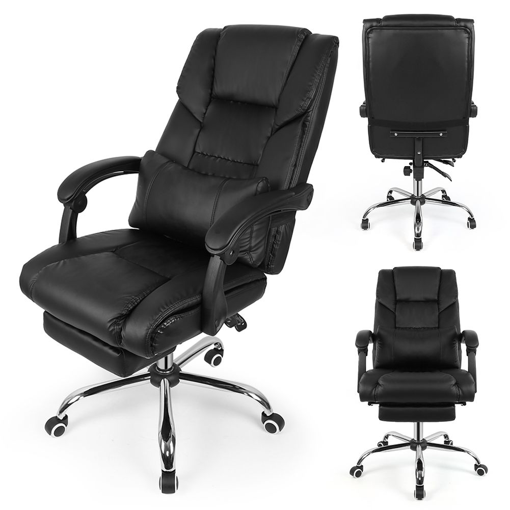 Keke Multifonction Fauteuil De Bureau Ergonomique Chaise Pour Ordinateur Avec Repos Pieds Hauteur Reglable Noir Achat Vente Chaise De Bureau Soldes Sur Cdiscount Des Le 20 Janvier Cdiscount