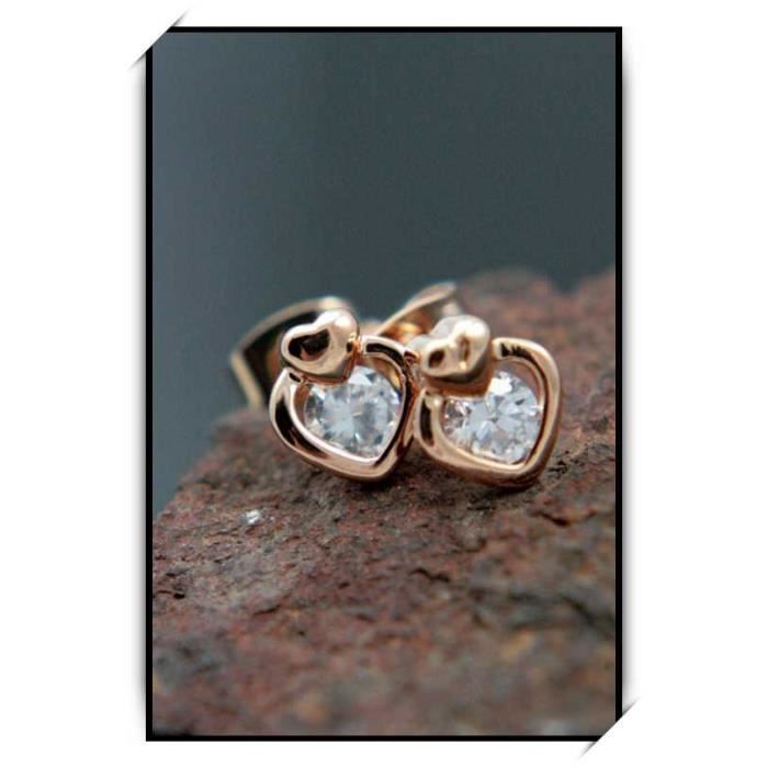 Mono Boucle d'Oreille Diamant & Or - Bijoux Diamant
