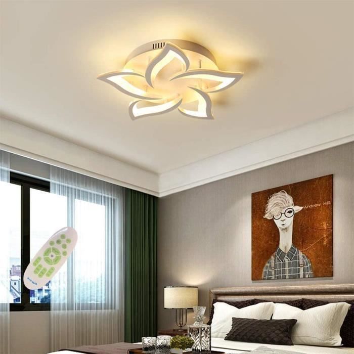 Plafonnier LED à intensité variable - Lampe de chambre à coucher