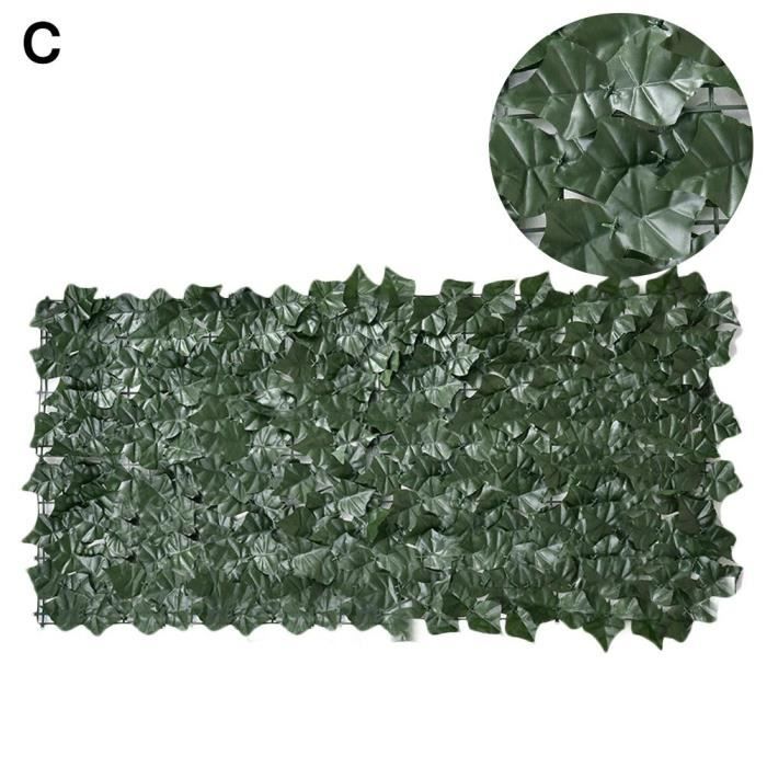 Treillis Feuilles Citronnier Artificiel Garden Mile - 180x90 Cm, Résistant UV, Décoration Jardin Mur/clôture