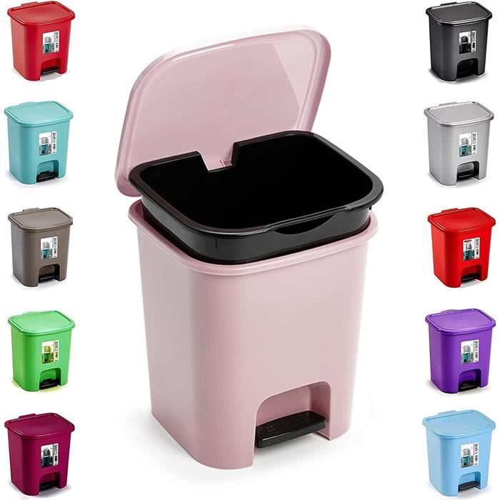 Poubll contnur Tri sélctif simplifié Pour la maison, l commrc, Blu 80 Litrs - 49,3 x 43 x 71 cm au millur prix