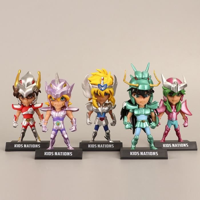 5 Pieces Ensemble Anime Or Saint Seiya Chevaliers Du Zodiaque Pvc Decoration De Gateau Figurine A Collectionner Modele Jouet Cdiscount Maison 5 Pieces Ensemble Anime Or Saint Seiya Chevaliers Du Zodiaque Pvc Decoration De Gateau Figurine A Collectionner Modele Jouet Cdiscount Maison