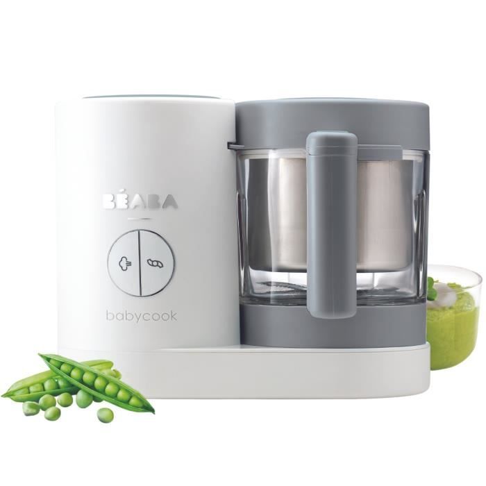 Beaba Babycook Neo Robot Bebe 4 En 1 Cuiseur Mixeur Made In France Blanc Cdiscount Puericulture Eveil Bebe