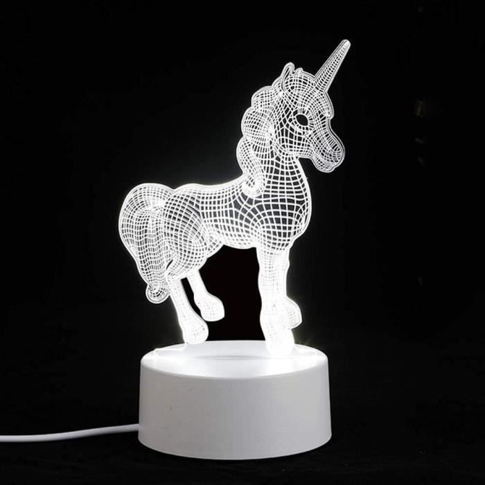 YTDZLTD Créatif 3D Camion Nuit Lampe 16 Couleurs Changeantes