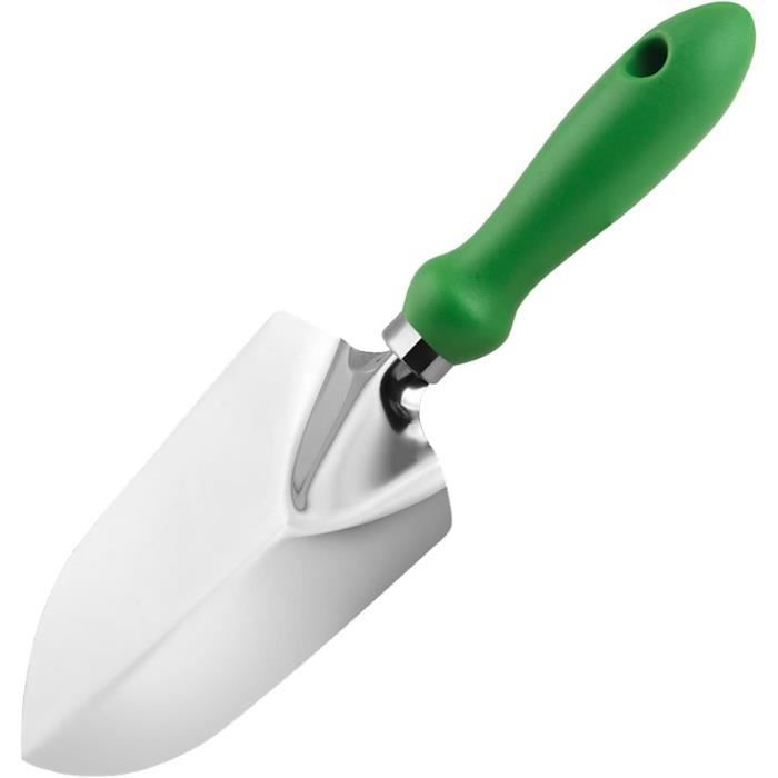 Truelle De Jardin En Acier Inoxydable Robuste – Idéale Pour Planter, Transplanter Et Désherber Avec Confort