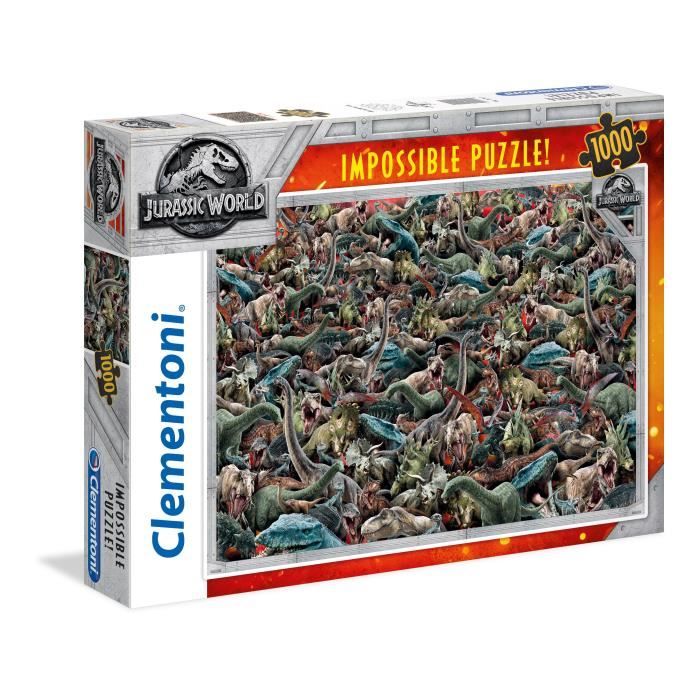 Puzzle - Clementoni - Jurassic World - 1000 Pièces - Fantastique ...