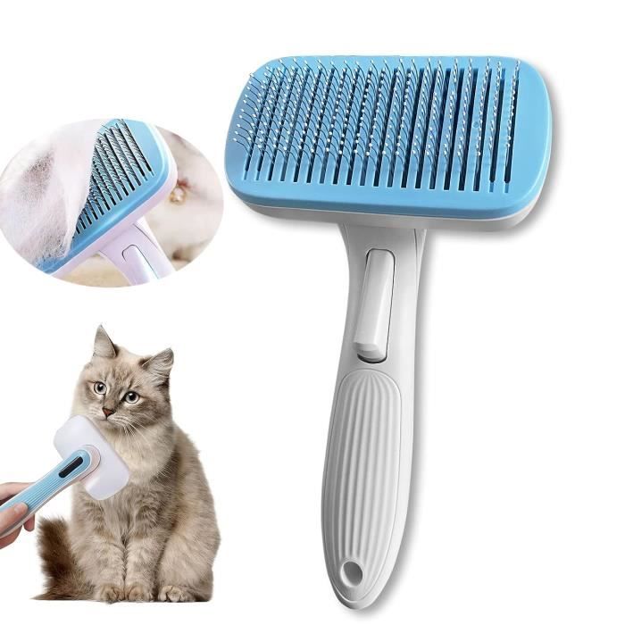 Comparer les prix de Brosse Chiens Chats, Brosse Autonettoyante à épiler pour Chiens et Chats Brosse Toilettage Animaux de Compagnie