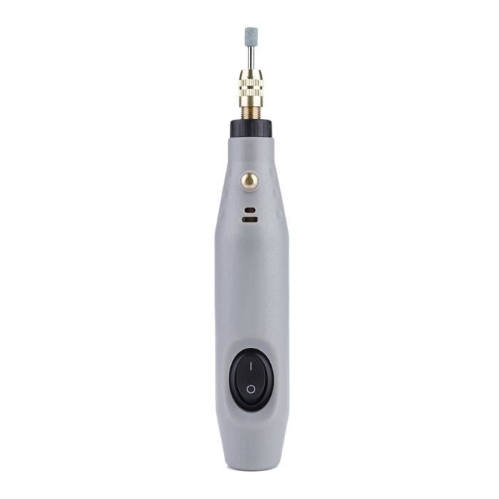 Mini Outil Rotatif Rechargeable 3,7V – Multifonction, Perceuse, Ponceuse, Graveuse – Avec Accessoires
