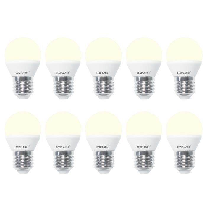 Grosse Lampes Ampoules LED Boule a E27 Globe G95 6W Blanc Froid 6000K