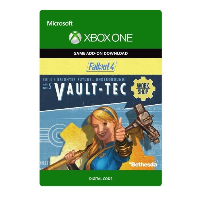 Dlc Fallout 4 Vault Tec Workshop Pour Xbox One Cdiscount Jeux Video