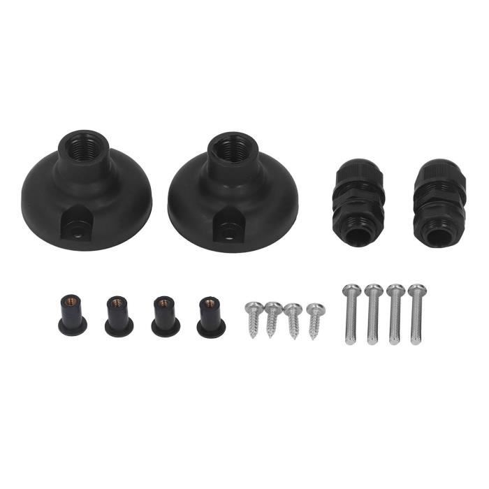 Base De Montage HNsdsvcd Pour Kayak – ABS, 6,5cm, Avec Vis Inox