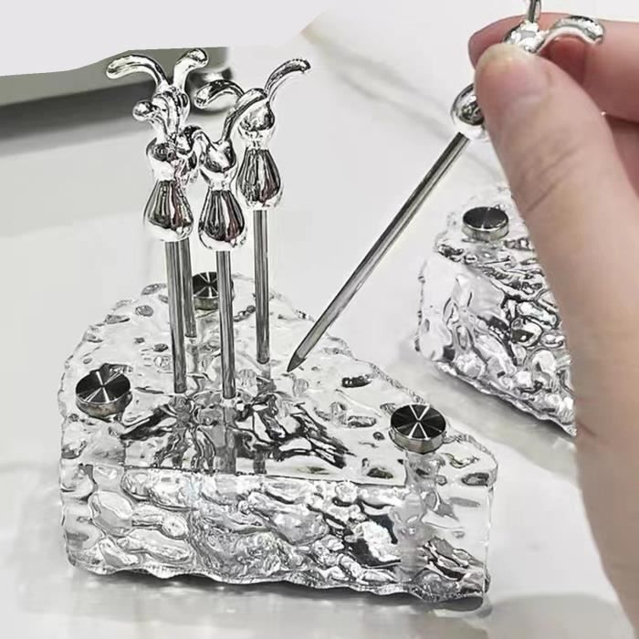 Guzzini Love Ensemble De 6 Fourchettes Apéritif - Comparez