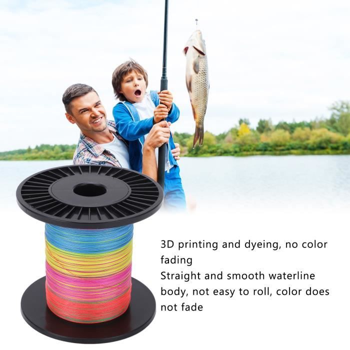 Fil De Pêche Monofilament 500m - Nylon Transparent 0.47mm Pour Truite, Carpe, Sandre