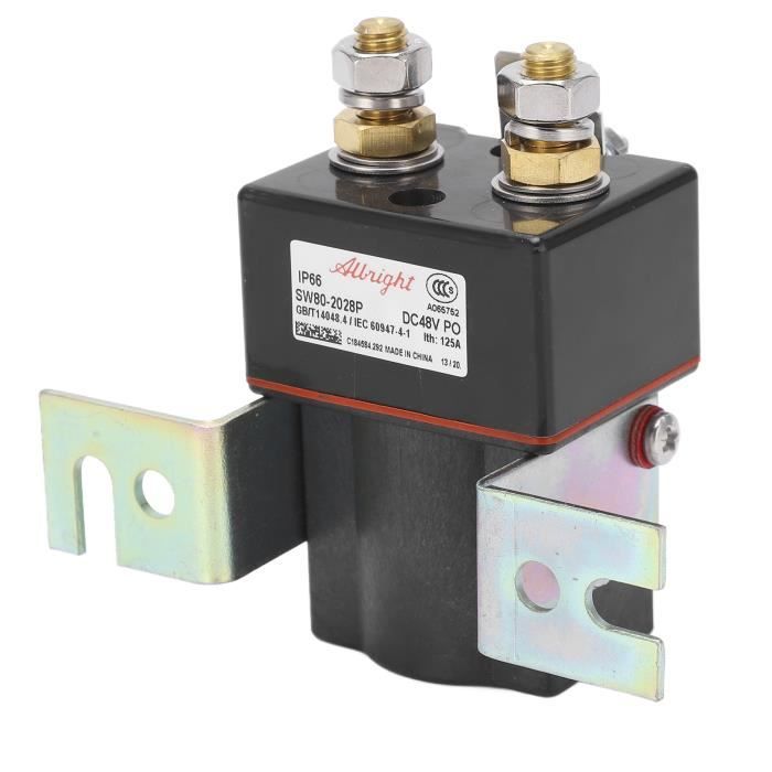 Solénoïde 48V 4 Bornes - Remplacement Pour Club Car DS (1995+) Et Precedent (2000+) - 5