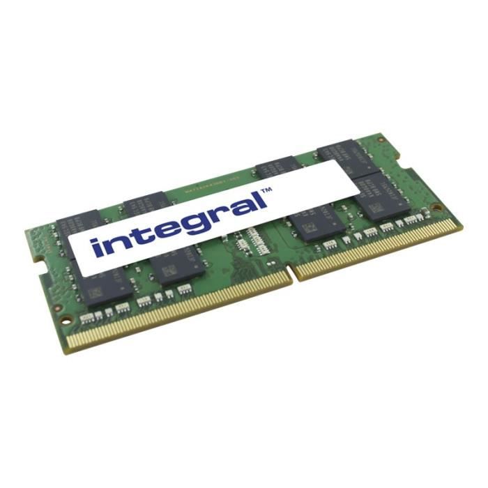 INTEGRAL Mémoire PC DDR4 - 4 Go - SO DIMM 260 broches - 2400 MHz / PC4-19200 - CL17 - 1.2 V - Mémoire sans tampon - Non ECC