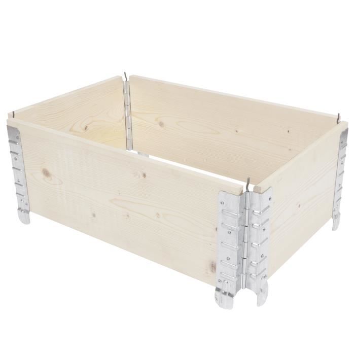 Lot De 4 équerres D'angle Pour Bacs à Jardin Surélevés – Avec Vis à Bois, Marque SODIAL
