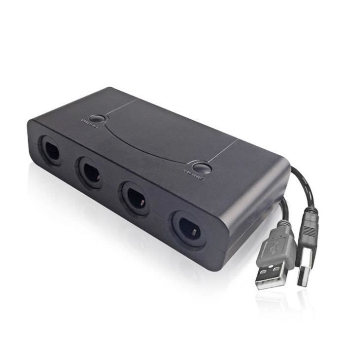 Convertisseur Adaptateur Gamecube Controller 4 Ports Portable pour