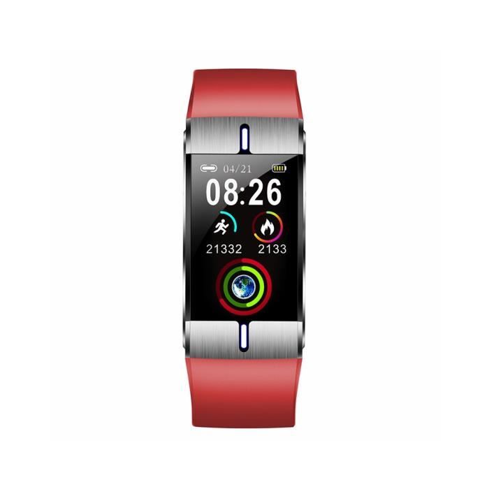 Bracelet de montre intelligente, tracker de fitness, podomètre, équence cardiaque, pression artérielle - Chine Smart Watch et Fitness Tracker prix