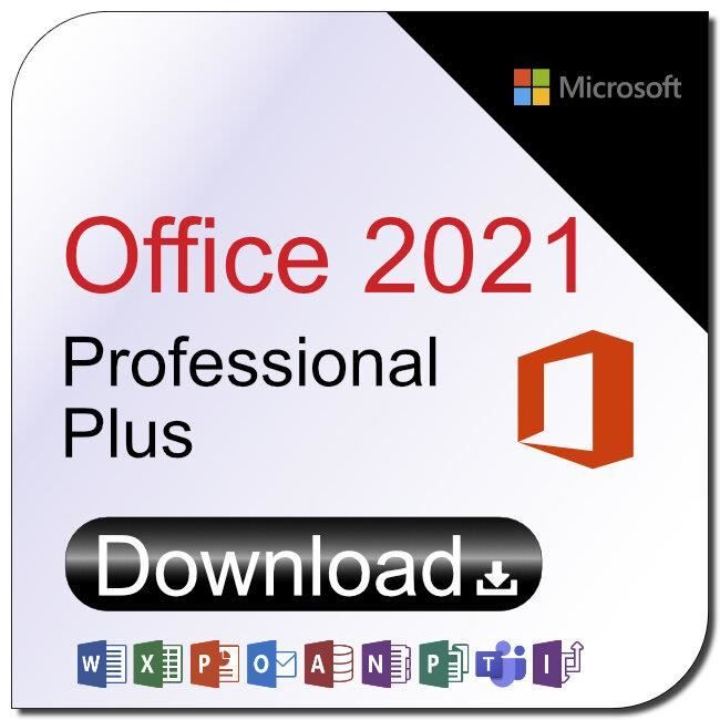 Microsoft Office 2024 Professional Plus – Clé Produit – Français – 1 PC