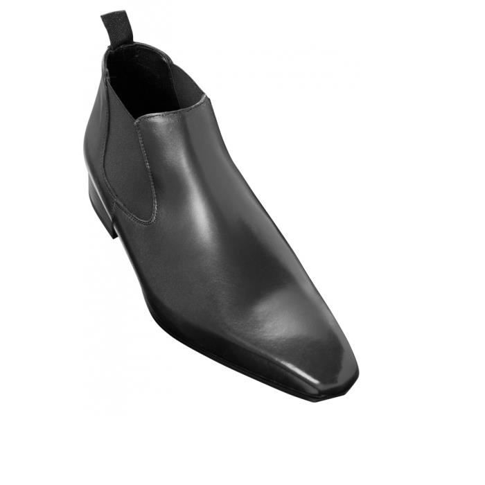 bottines homme bout carré