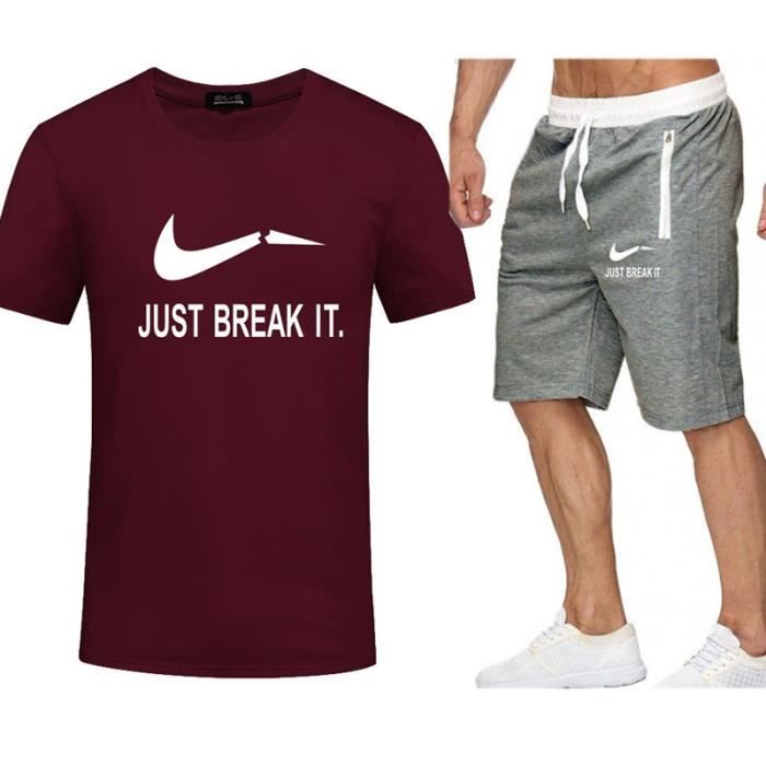 ensemble short tee shirt homme marque