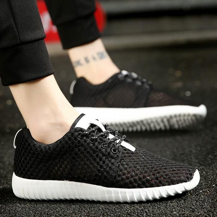 Baskets Homme Légères En Maille Respirante - Chaussures De Sport Pour Course, Randonnée, Loisirs - Taille 34 à 46 EU