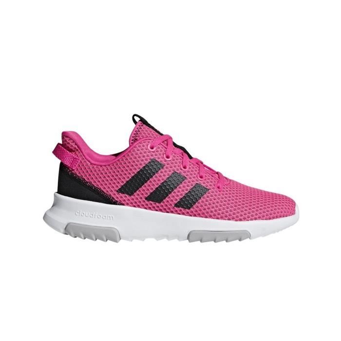 Adidas Baskets ADIDAS CF Racer TR K Rose - Mixte/Enfant - Lacets - Textile