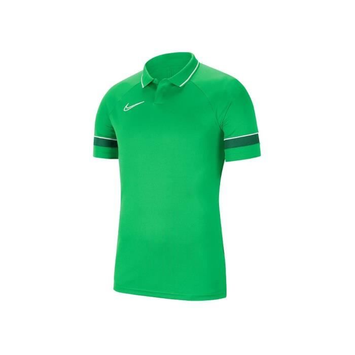 T-Shirt Nike Drifit Academy 21 Polo Vert - Homme/Adulte