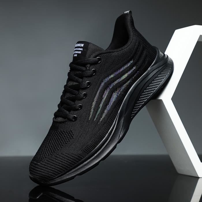 Baskets Homme - INSFITY - Respirant Sneakers Sport Léger - Anti-Choc - Antidérapant Confortable